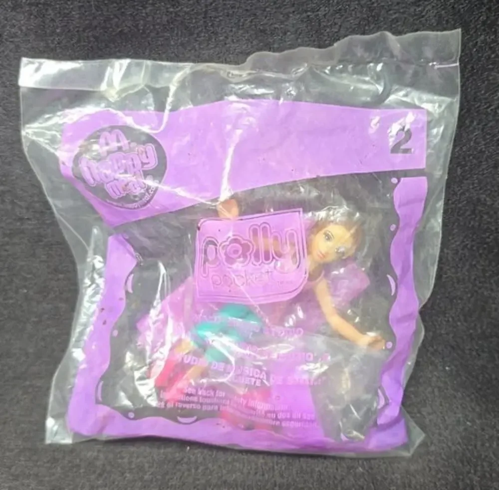 McDonald's Happy Meal Toy Mattel Polly Pocket No. 2 Shani Music Studio Mini Doll